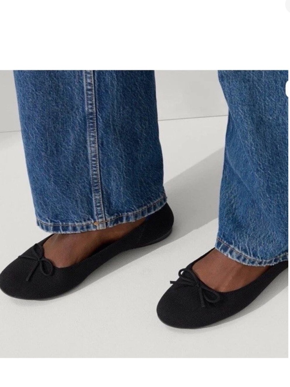 Rothy's The Ballet Flat, Black, Size 12, NWOT